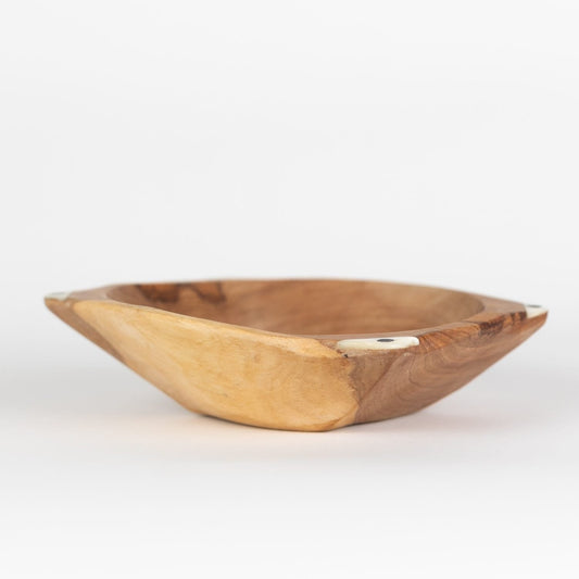 Olive Wood Serving Bowl