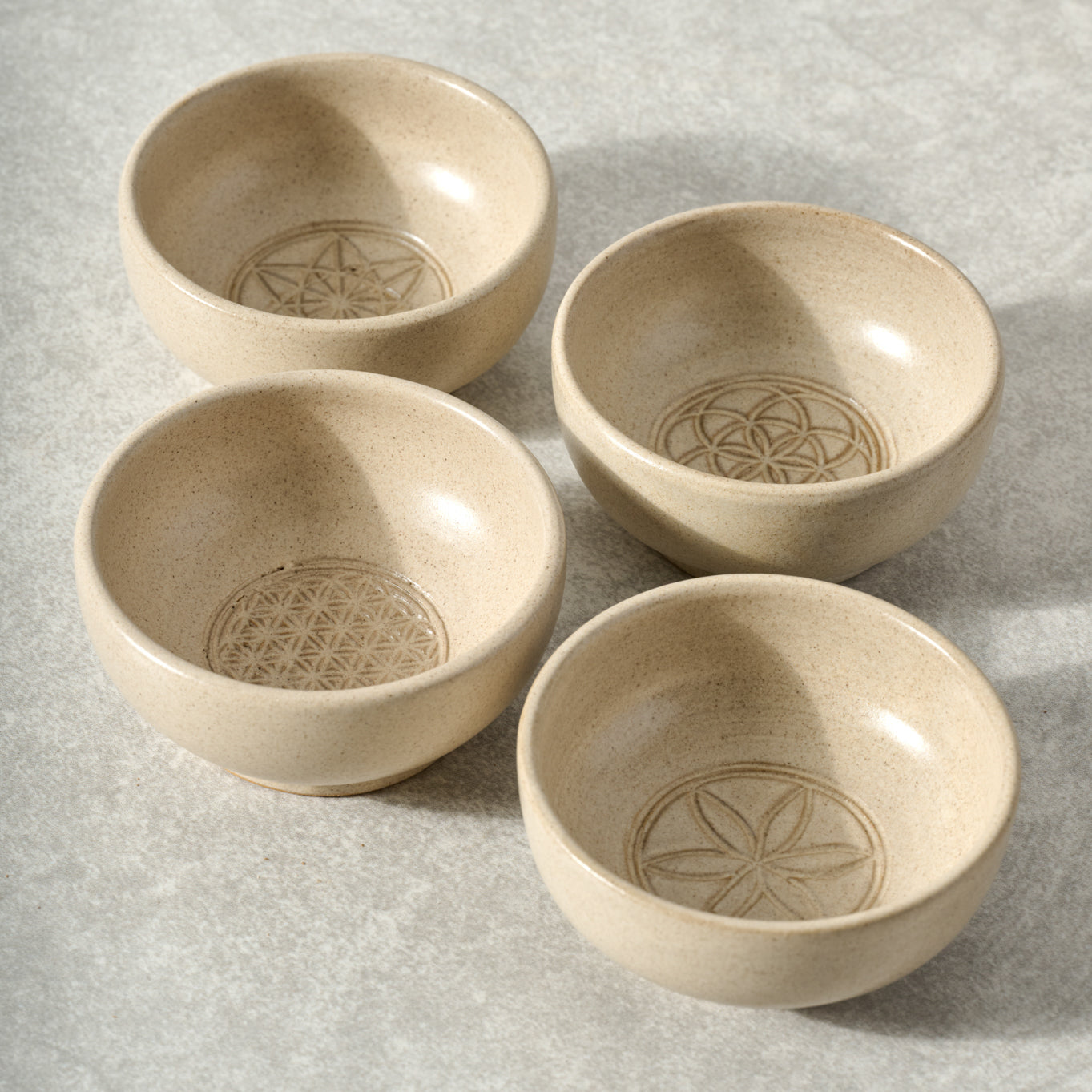Exquisite relief Dipping Bowl - Equilibrium of Life