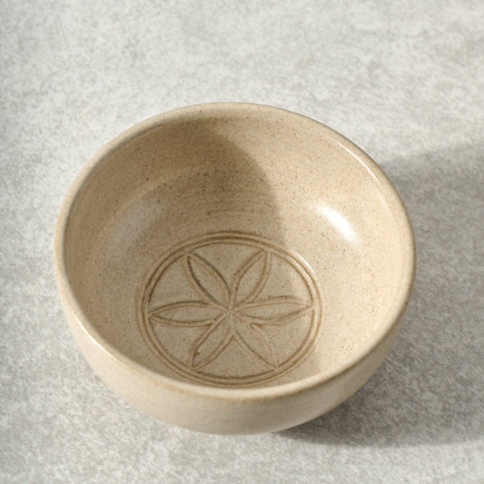 Exquisite relief Dipping Bowl - Germ of Life